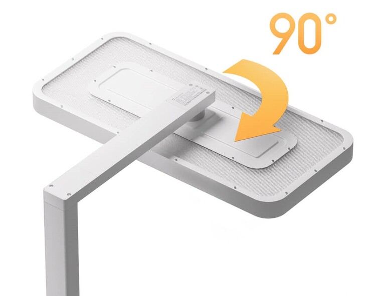 De Xiaomi Mijia Vertical Learning Lamp heeft een draaibare kop. (Afbeeldingsbron: Xiaomi)