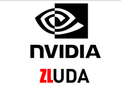 CUDA werkt op AMD GPU&#039;s (bewerkt Nvidia CUDA-logo)