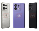 Het gerucht gaat dat Motorola de Edge 50 Pro in drie lanceringskleuren heeft ontworpen. (Afbeeldingsbron: Android Headlines)