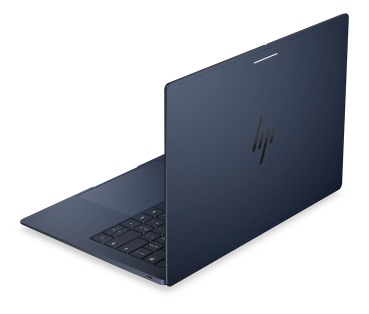 De HP Googlebook 14 beschikt tevens over een haptisch trackpad en een naar achteren gerichte Glowbar.