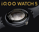 De iQOO Watch 5 vertrouwt op een eigen horlogebandje zoals veel van zijn rivalen. (Afbeelding bron: Vivo - bewerkt)