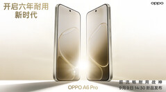 Oppo A6 Pro teaser voor lancering. (Afbeeldingsbron: Oppo)