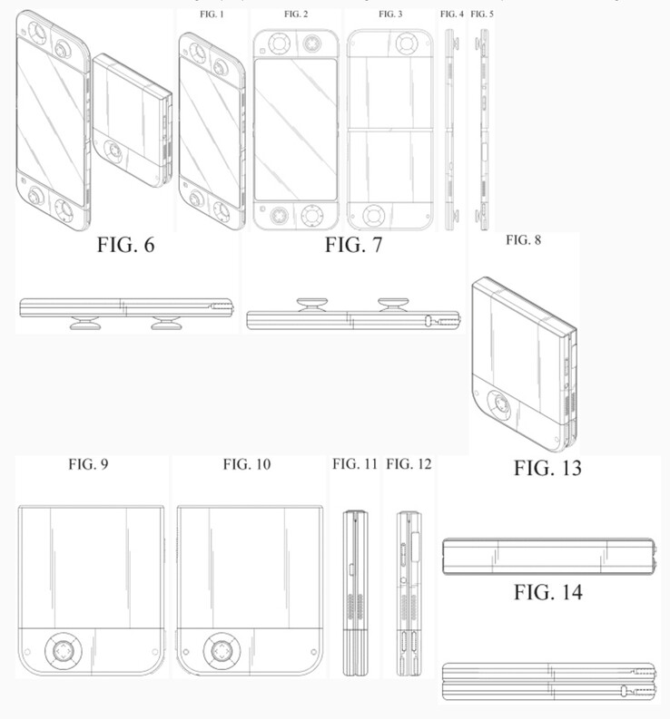 Samsung opvouwbaar gaming handheld octrooi (Beeldbron: WIPO)