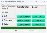 AS SSD kopiëren