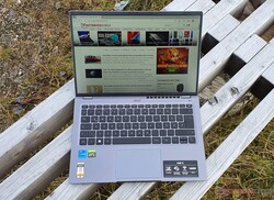 Acer Swift X 14 (2022), testeenheid geleverd door Acer Duitsland