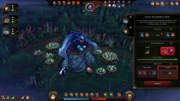 Een afbeelding van een monster in Against the Storm.