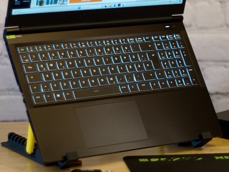 Touchpad en toetsenbord