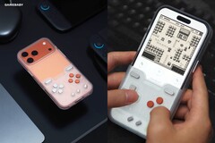 GameBaby Transparent Edition-hoesje (flip-to-play) in beperkte oplage voor de iPhone 17 Pro Max