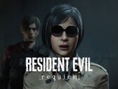 Resident Evil Requiem verhaaluitbreidingsbanner met Leon Kennedy en Ada Wong