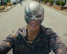 Een screengrab van John Cena in de hoofdrol als Peacemaker in de officiële trailer van Peacemaker Seizoen 2 (bron: DC YT)