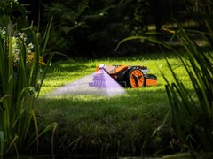 De Worx Landroid Vision robot grasmaaier navigeert met behulp van een HDR camera en AI technologie. (Beeldbron: Worx)