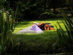De Worx Landroid Vision robot grasmaaier navigeert met behulp van een HDR camera en AI technologie. (Beeldbron: Worx)