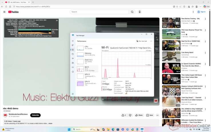 Vloeiende 4K60 videoweergave zonder opgenomen dropped frames