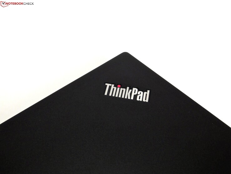 ThinkPad-logo op de schermbehuizing