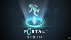 Portal krijgt binnenkort RTX On. (Bron: NVIDIA via YouTube)
