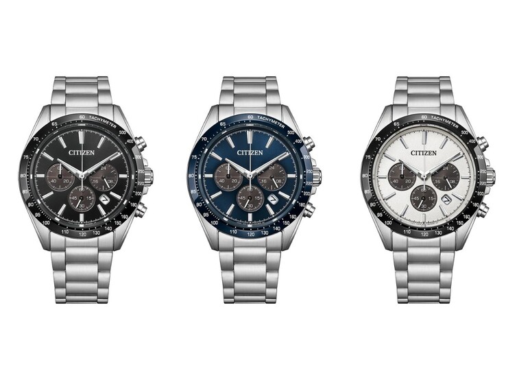 Van links naar rechts: de Citizen Collection CA4764-57E, CA4766-51L en CA4764-57A horloges