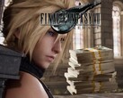 Final Fantasy 7 Remake banner met Cloud en stapel geld (bron: screenshot, Nintendo YouTube met bewerkingen)