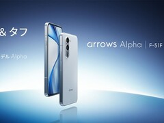 De Fujitsu Arrows Alpha F-51F heeft een 144 Hz OLED-scherm (Afbeeldingsbron: Fujitsu)