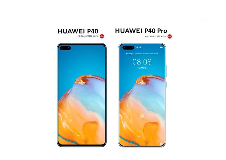 De Huawei P40 Pro, die in april 2020 werd gelanceerd, had al een quad-curved display.
