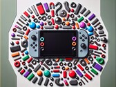 Het lijkt erop dat de Nintendo Switch 2 sterk zal vertrouwen op magneten voor het bevestigen van Joy-Con controllers. (Afbeeldingsbron: DALLE3-gegenereerde afbeelding)