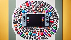 Het lijkt erop dat de Nintendo Switch 2 sterk zal vertrouwen op magneten voor het bevestigen van Joy-Con controllers. (Afbeeldingsbron: DALLE3-gegenereerde afbeelding)