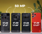 De hoofdcameraspecificaties van Nothing Phone (3), Phone (3a), Phone (3a) Pro en CMF Phone 2 (bron: Versus op YouTube; screenshot)