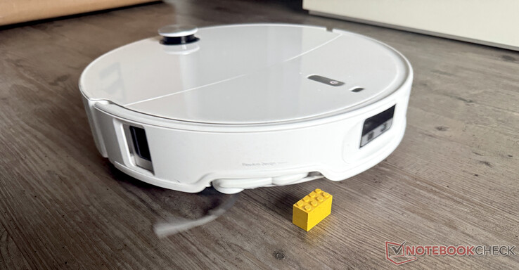 Roborock Qrevo Curv 2 Pro kort voor de klemmenblokcrash