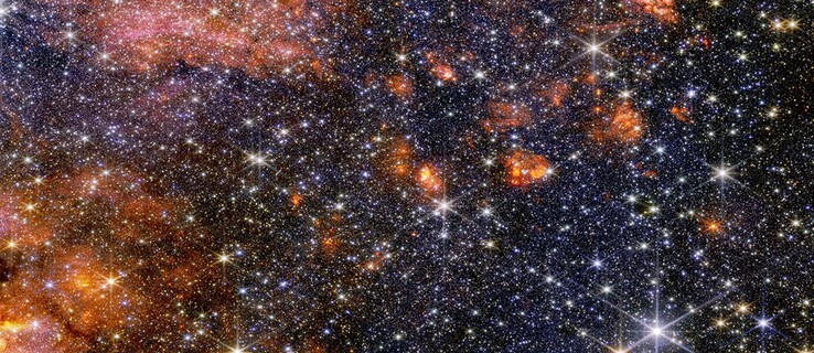 Sagittarius B2 NIRCam beeld (Beeldbron: verschillende - zie bronnen)