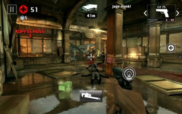 Dead Trigger 2 op de Samsung Galaxy Tab S9