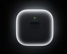 De 40W oplader heeft een ontwerp dat lijkt op de oplaadbehuizing van Apple AirPods. Afgebeeld: een promofoto die een blik werpt op de adapter.
