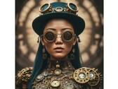 Een "steampunk mode"-afbeelding gemaakt door Bard. (Bron: Google)