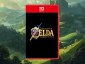 Ontwerp van de Switch 2-verpakking voor de remake van Zelda: Ocarina of Time