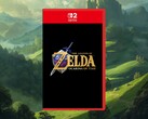 Ontwerp van de Switch 2-verpakking voor de remake van Zelda: Ocarina of Time