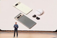 Google Pixel 7 en Pixel 7 Pro op Google IO 2022 (Bron: Google)