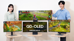 De 2025 OLED-monitorcollectie van Samsung omvat een 27-inch met een vernieuwingsfrequentie van 500 Hz (Afbeelding bron: Samsung)