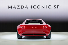De achterlichten van de Mazda Iconic SP concept behoren tot de meest unieke op de 2023 Japan Mobility Show. (Afbeelding bron: Mazda)