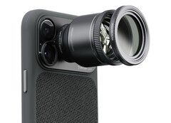 De LensUltra Explorer serie bevat een circulair polarisatiefilter om reflecties te elimineren of kleuren te verbeteren (Afbeelding bron: ShiftCam)