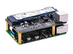 W01 U2500: Nieuwe HAT voor de Raspberry Pi met een snelle netwerkaansluiting en SSD-poort.