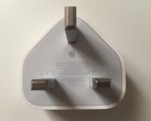 Een iPhone-oplader van Salcomp. (Bron: Apple Community)