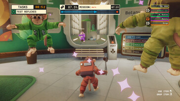 Een screenshot van Go Ape Ship