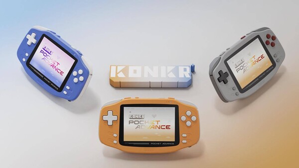 De Konkr Pocket Advance is verkrijgbaar in drie kleuren.