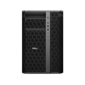 Dell Pro Precision 9 T6 van de voorkant.