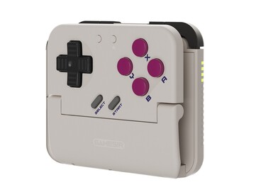 De GameSir Pocket 1 Vertical heeft een D-pad, ABXY-knoppen en Game Boy-stijl start- en selectieknoppen. (Afbeeldingsbron: GameSir)
