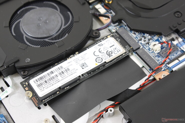 Systeem ondersteunt tot twee M.2 2280 PCIe 4 SSD's