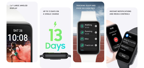 Belangrijkste kenmerken van de Galaxy Fit 3.
