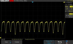 25% helderheid: 120,47 Hz PWM