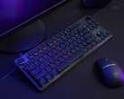 Turtle Beach Vulcan II TKL-toetsenbord en Burst II Pro draadloze gamingmuis op desktop (Afbeelding bron: Turtle Beach PR)