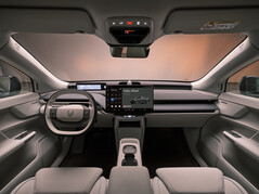 Strak ontwerp en uitgebreide connectiviteit: de cockpit van de Volvo EX60 is voorzien van een slim computerplatform en intuïtieve, overzichtelijke displays