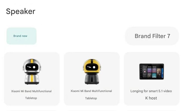 Een screenshot van de Xiaomi Mijia app waarop de Mi Band Multifunctionele Tafelstandaard te zien is. (Afbeeldingsbron: Xiaomi Mijia app via Fast Technology, machine vertaald)