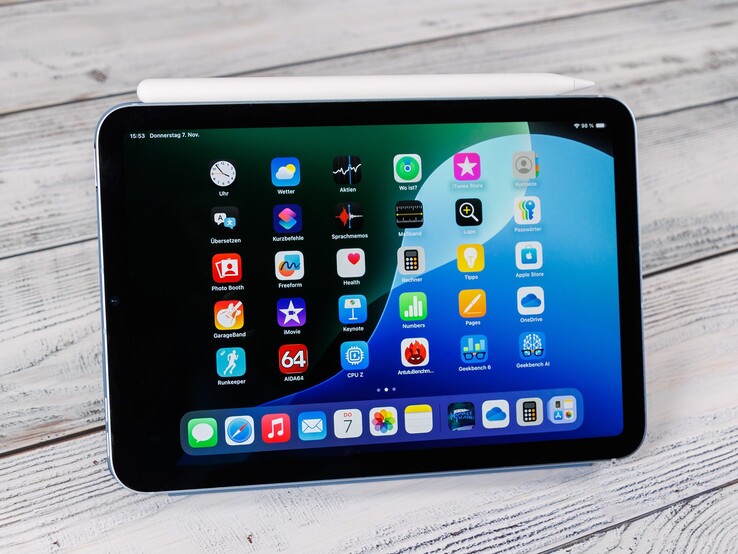 De Apple iPad mini 7 heeft een 8,3-inch scherm met een goede beeldkwaliteit. (Afbeeldingsbron: Daniel Schmidt)